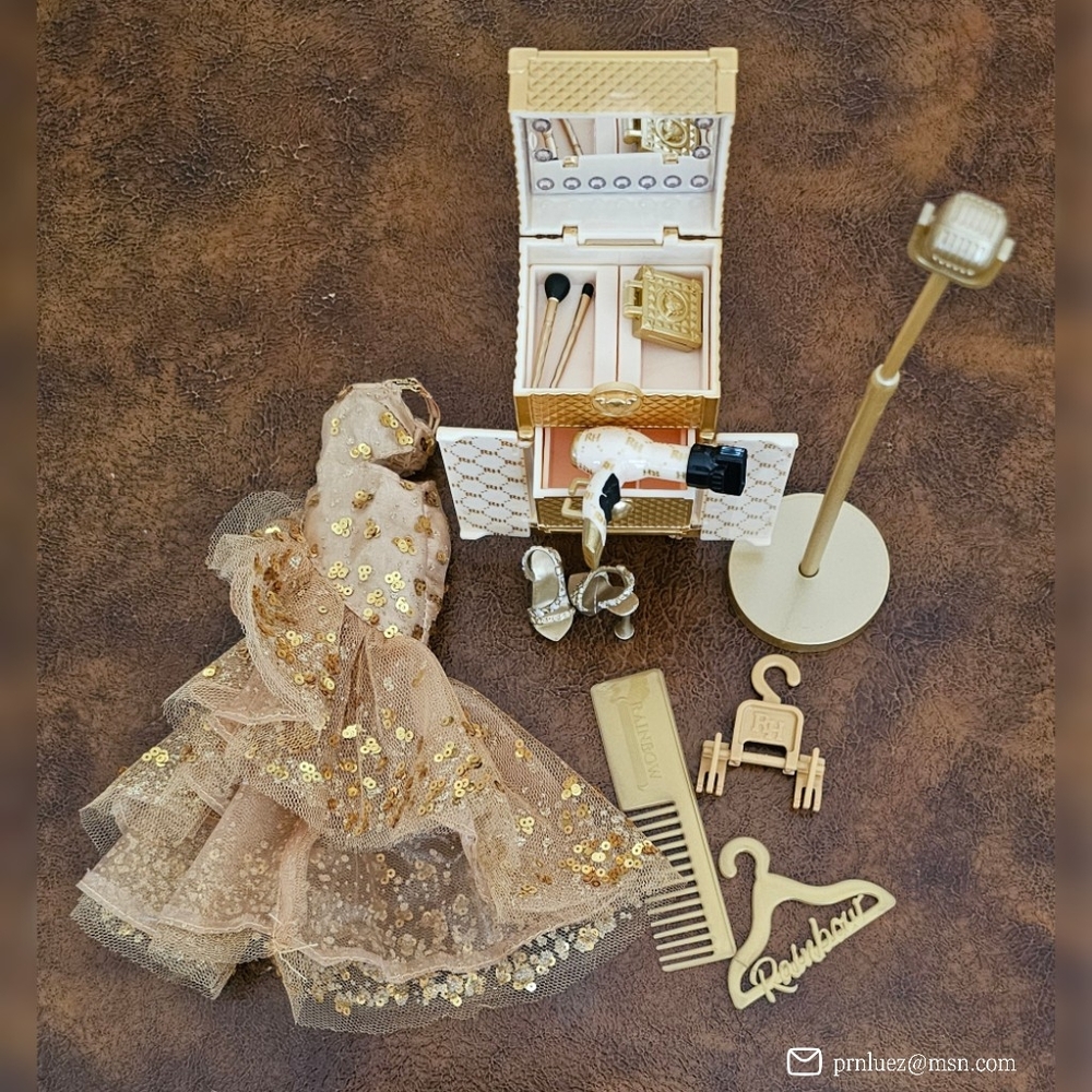 Rainbow High Meline Luxe's Clothes/Accessories